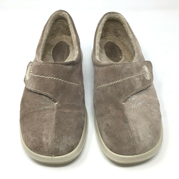 Hotter Comfort Concept~Wrap~Loafer~Suede~Fur Lined - Picture 2 of 8
